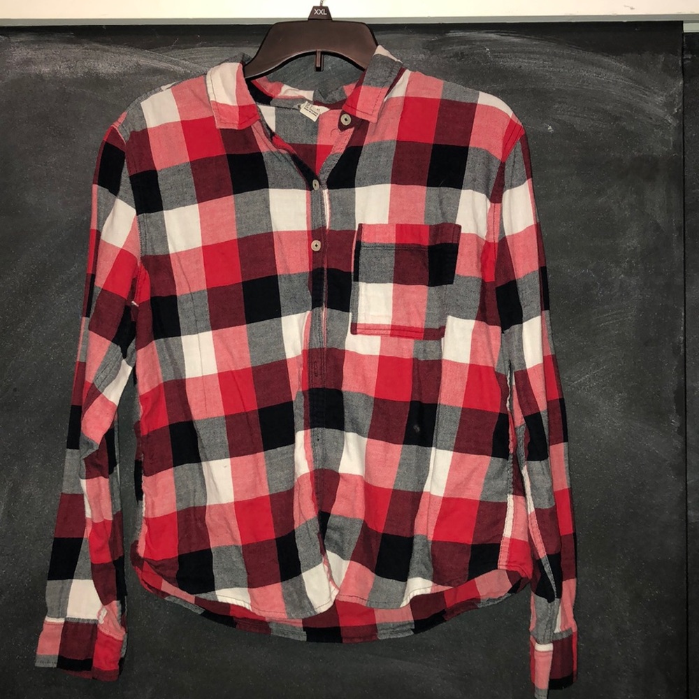 Plaid long sleeve